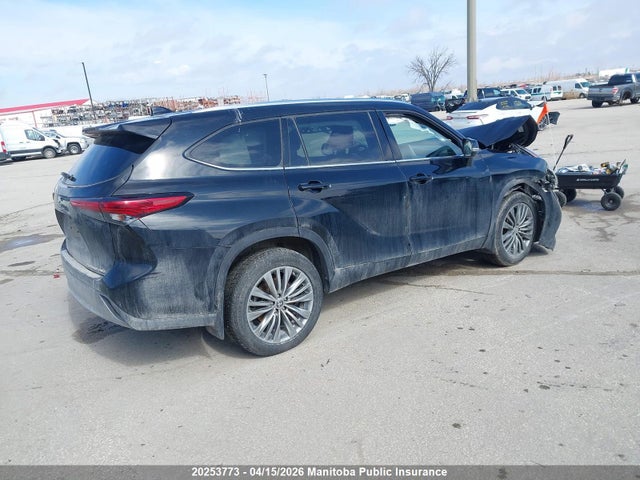 2021 Toyota Highlander Platinum V6 მანქანა იყიდება აუქციონზე, vin: 5TDFZRBH5MS123044, აუქციონის ნომერი: 20253773