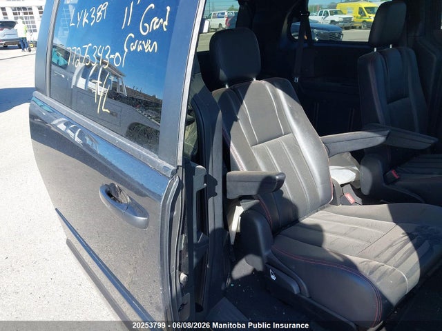 2011 Dodge Grand Caravan R/t მანქანა იყიდება აუქციონზე, vin: 2D4RN7DG9BR734303, აუქციონის ნომერი: 20253799