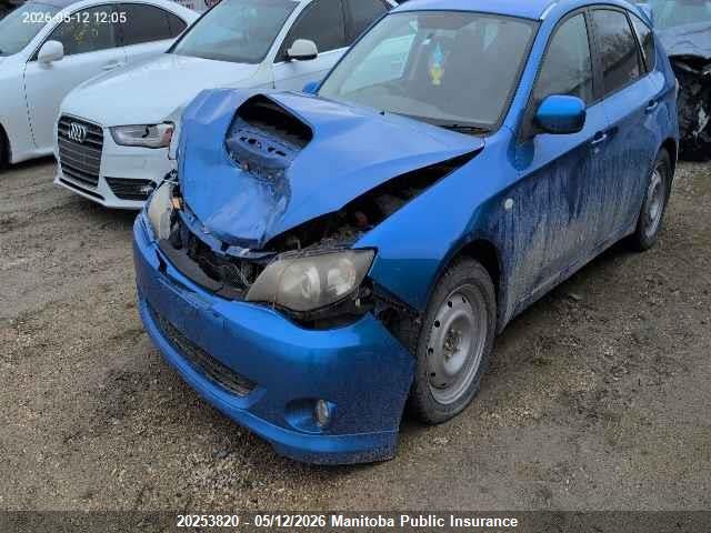 2008 Subaru Impreza Wrx მანქანა იყიდება აუქციონზე, vin: GH8004712, აუქციონის ნომერი: 20253820
