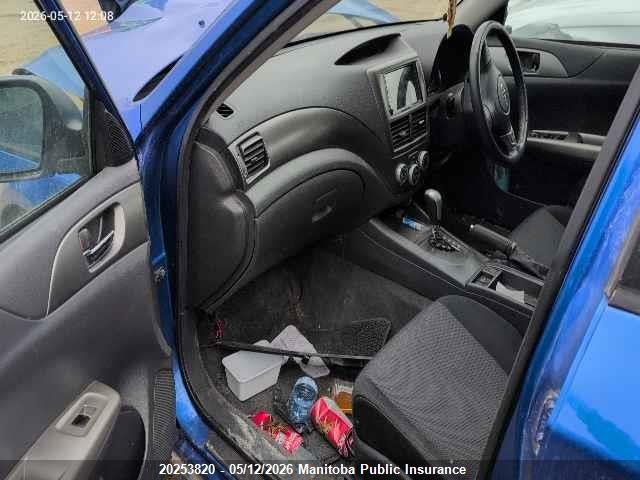 2008 Subaru Impreza Wrx მანქანა იყიდება აუქციონზე, vin: GH8004712, აუქციონის ნომერი: 20253820