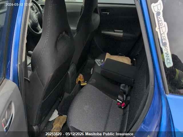 2008 Subaru Impreza Wrx მანქანა იყიდება აუქციონზე, vin: GH8004712, აუქციონის ნომერი: 20253820