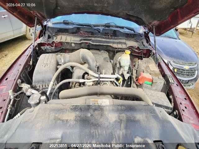 20253851 :رقم المزاد ، 1C6RR7HT4HS523596 vin ، 2017 Dodge Ram 1500 Sport Quad Cab مزاد بيع