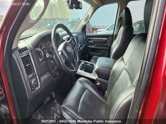 20253851 :رقم المزاد ، 1C6RR7HT4HS523596 vin ، 2017 Dodge Ram 1500 Sport Quad Cab مزاد بيع