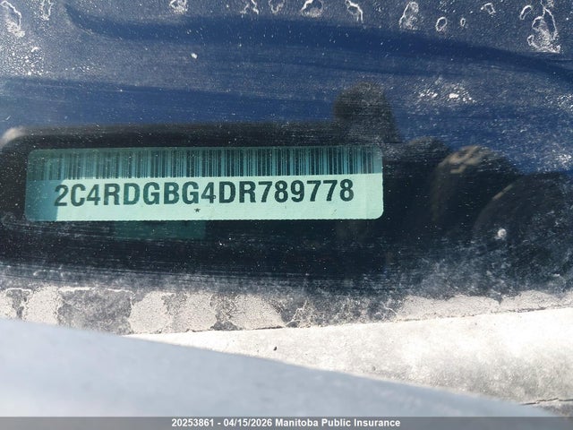 Продаж на аукціоні авто 2013 Dodge Grand Caravan Se, vin: 2C4RDGBG4DR789778, номер лоту: 20253861