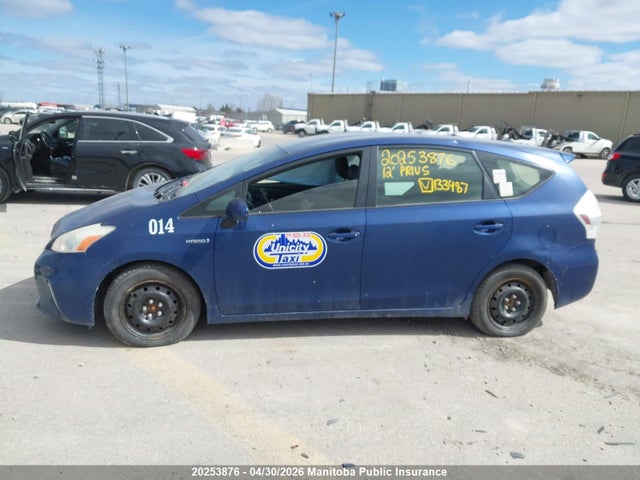 20253876 :رقم المزاد ، JTDZN3EU3C3133487 vin ، 2012 Toyota Prius V مزاد بيع