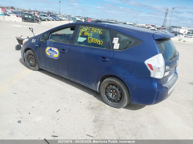 20253876 :رقم المزاد ، JTDZN3EU3C3133487 vin ، 2012 Toyota Prius V مزاد بيع