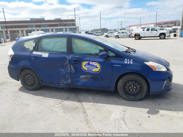 20253876 :رقم المزاد ، JTDZN3EU3C3133487 vin ، 2012 Toyota Prius V مزاد بيع