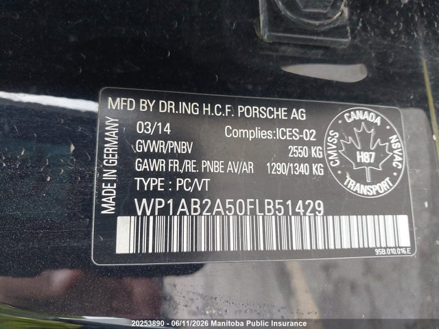 Porsche MACAN S 2015 WP1AB2A50FLB51429 Image 9