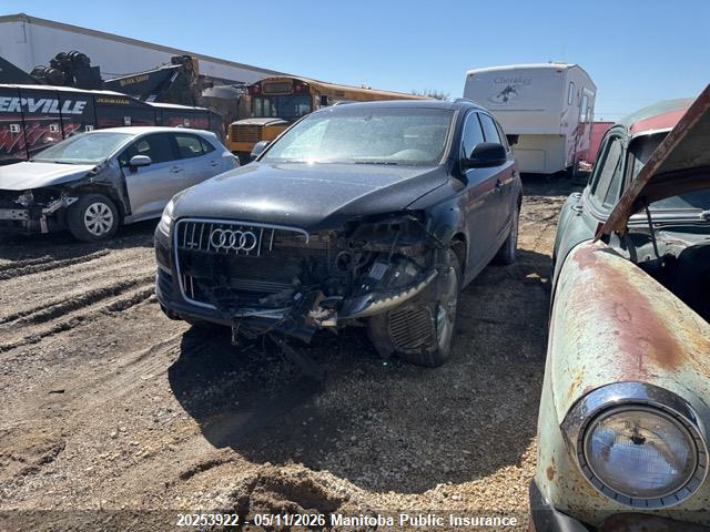 20253922 :رقم المزاد ، WA1VMCFEXDD008789 vin ، 2013 Audi Q7 V6 Tdi مزاد بيع