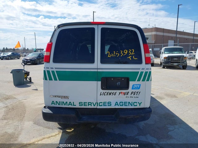 2013 Chevrolet Express 1500 Cargo Van მანქანა იყიდება აუქციონზე, vin: 1GCSGAFX6D1128001, აუქციონის ნომერი: 20253932