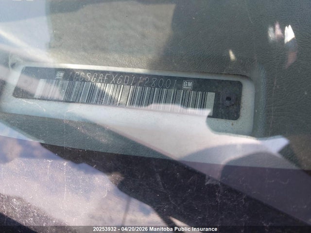 2013 Chevrolet Express 1500 Cargo Van მანქანა იყიდება აუქციონზე, vin: 1GCSGAFX6D1128001, აუქციონის ნომერი: 20253932