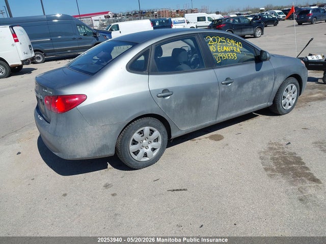 Aukcja sprzedaży 2010 Hyundai Elantra Gl, vin: KMHDU4BD8AU931333, numer aukcji: 20253940