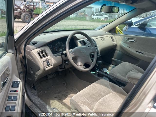 Продаж на аукціоні авто 2001 Honda Accord Lx, vin: 1HGCG56461A805479, номер лоту: 20253951