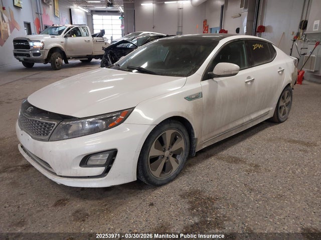 20253971 :رقم المزاد ، KNAGN4ADXE5074252 vin ، 2014 Kia Optima Ex Hybrid مزاد بيع