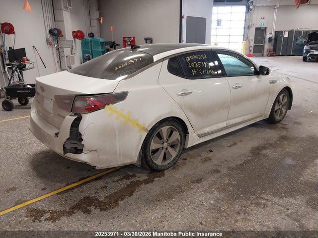 20253971 :رقم المزاد ، KNAGN4ADXE5074252 vin ، 2014 Kia Optima Ex Hybrid مزاد بيع