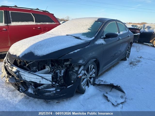 Продаж на аукціоні авто 2015 Chrysler 200 S V6, vin: 1C3CCCDG5FN511507, номер лоту: 20253974