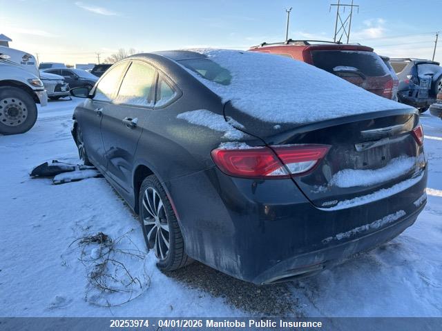 Продаж на аукціоні авто 2015 Chrysler 200 S V6, vin: 1C3CCCDG5FN511507, номер лоту: 20253974