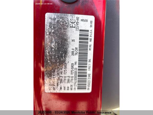 20253998 :رقم المزاد ، 1D7HU18266S668133 vin ، 2006 Dodge Ram 1500 Laramie Quad Cab مزاد بيع
