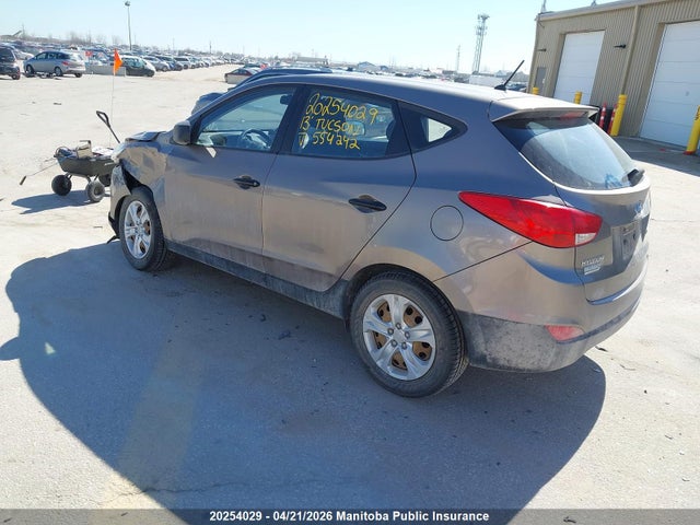 Продаж на аукціоні авто 2013 Hyundai Tucson Gl, vin: KM8JTCAC8DU554242, номер лоту: 20254029
