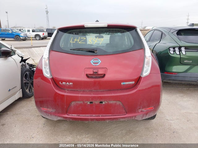 Продажа на аукционе авто 2015 Nissan Leaf Sl, vin: 1N4AZ0CP5FC335190, номер лота: 20254059