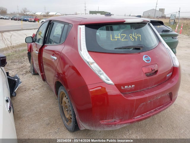 Продажа на аукционе авто 2015 Nissan Leaf Sl, vin: 1N4AZ0CP5FC335190, номер лота: 20254059