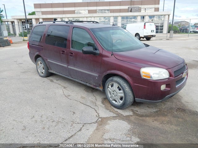Продаж на аукціоні авто 2007 Chevrolet Uplander Ext, vin: 1GNDV331X7D166612, номер лоту: 20254067
