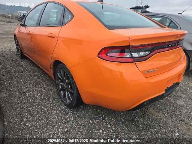 Aukcja sprzedaży 2014 Dodge Dart Sxt, vin: 1C3CDFBB2ED708869, numer aukcji: 20254082