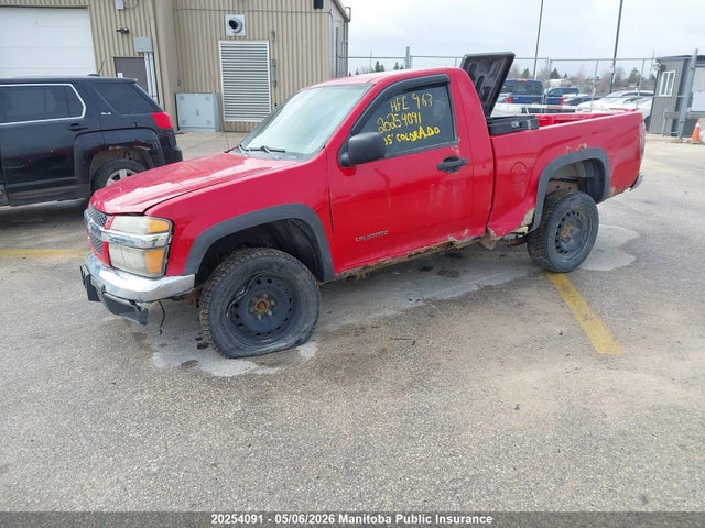 Aukcja sprzedaży 2005 Chevrolet Colorado Ls, vin: 1GCDT148258114704, numer aukcji: 20254091