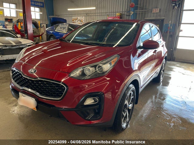 20254099 :رقم المزاد ، KNDPMCAC1L7806986 vin ، 2020 Kia Sportage Lx مزاد بيع
