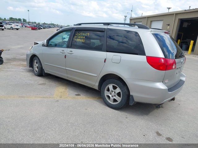 20254109 :رقم المزاد ، 5TDZK23C69S284683 vin ، 2009 Toyota Sienna Le V6 مزاد بيع