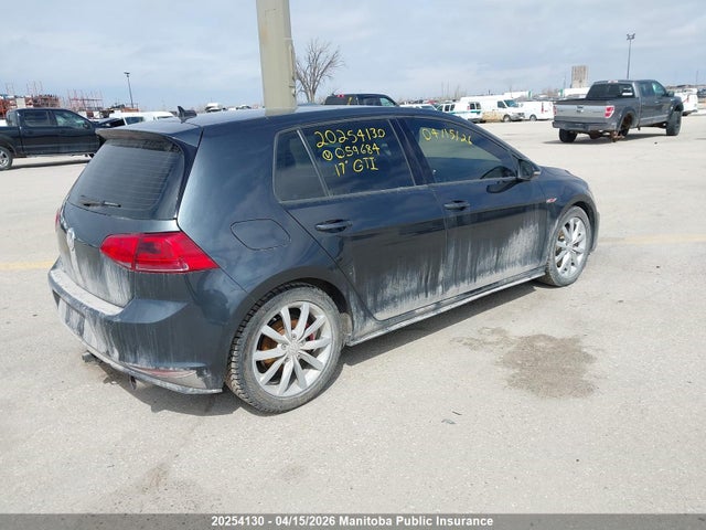 Aukcja sprzedaży 2017 Volkswagen Gti 2.0 Tsi, vin: 3VW5T7AU1HM059684, numer aukcji: 20254130