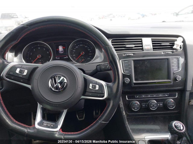 Aukcja sprzedaży 2017 Volkswagen Gti 2.0 Tsi, vin: 3VW5T7AU1HM059684, numer aukcji: 20254130