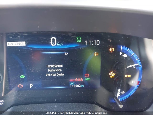 20254140 :رقم المزاد ، JTDBBRBEXLJ010453 vin ، 2020 Toyota Corolla Hybrid مزاد بيع