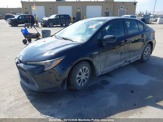 20254140 :رقم المزاد ، JTDBBRBEXLJ010453 vin ، 2020 Toyota Corolla Hybrid مزاد بيع