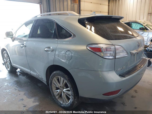 20254181 :رقم المزاد ، JTJBC1BA3A2401055 vin ، 2010 Lexus Rx450h مزاد بيع