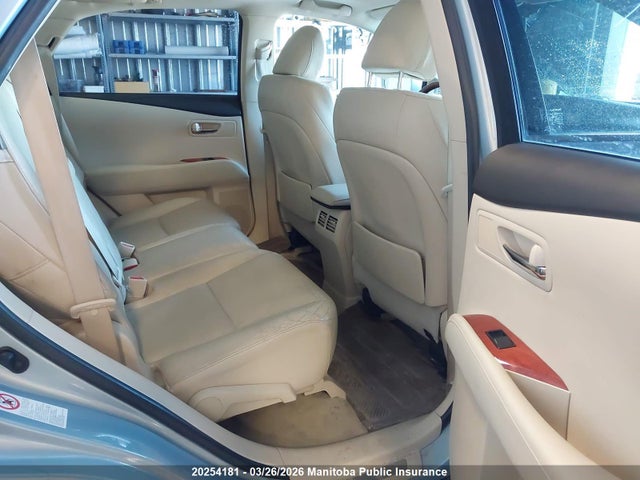 20254181 :رقم المزاد ، JTJBC1BA3A2401055 vin ، 2010 Lexus Rx450h مزاد بيع