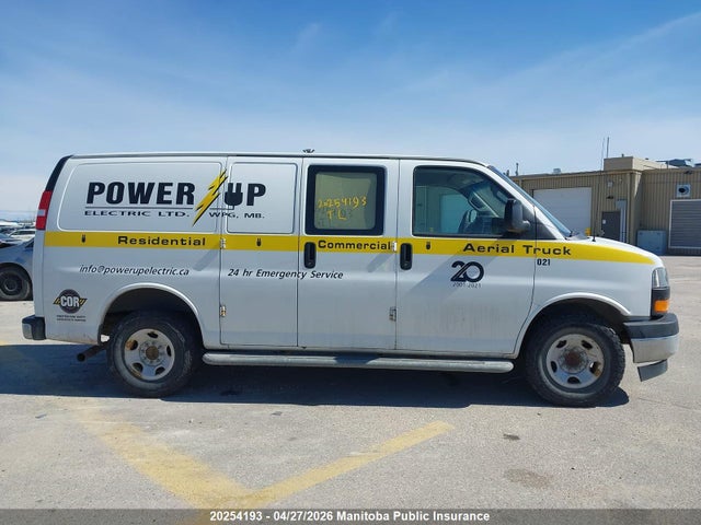 1GTW7AFG1K1277916 GMC Savana 2500 Cargo Van
