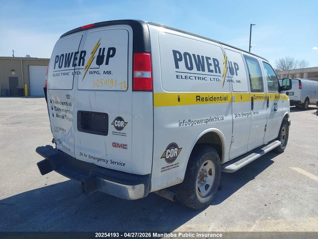 1GTW7AFG1K1277916 GMC Savana 2500 Cargo Van