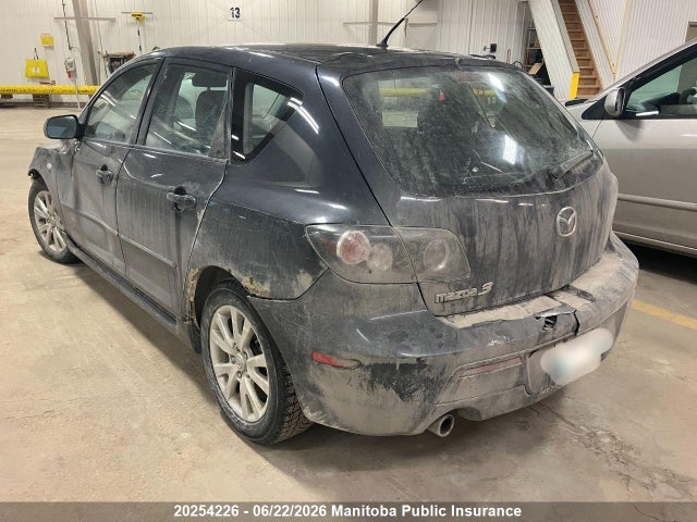 20254226 :رقم المزاد ، JM1BK343881796592 vin ، 2008 Mazda 3 Mazda Sport Gs مزاد بيع