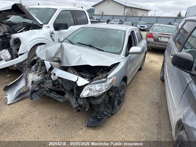 20254238 :رقم المزاد ، 2T1BU40E79C028932 vin ، 2009 Toyota Corolla Ce مزاد بيع