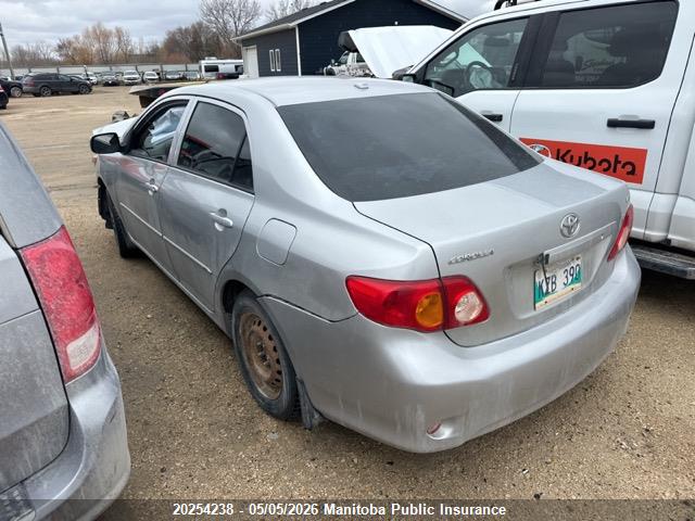20254238 :رقم المزاد ، 2T1BU40E79C028932 vin ، 2009 Toyota Corolla Ce مزاد بيع