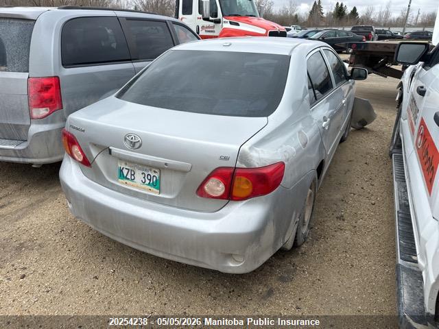 20254238 :رقم المزاد ، 2T1BU40E79C028932 vin ، 2009 Toyota Corolla Ce مزاد بيع