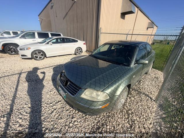 Продажа на аукционе авто 2003 Volkswagen Passat Gls, vin: WVWPD63B43P281167, номер лота: 20254244