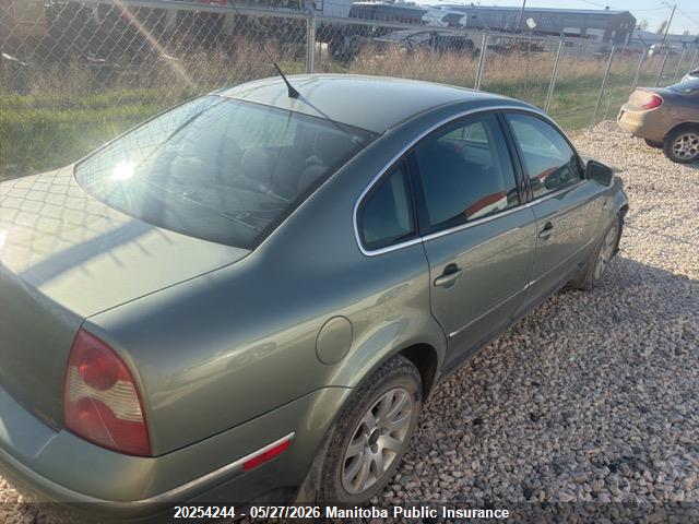 Продажа на аукционе авто 2003 Volkswagen Passat Gls, vin: WVWPD63B43P281167, номер лота: 20254244