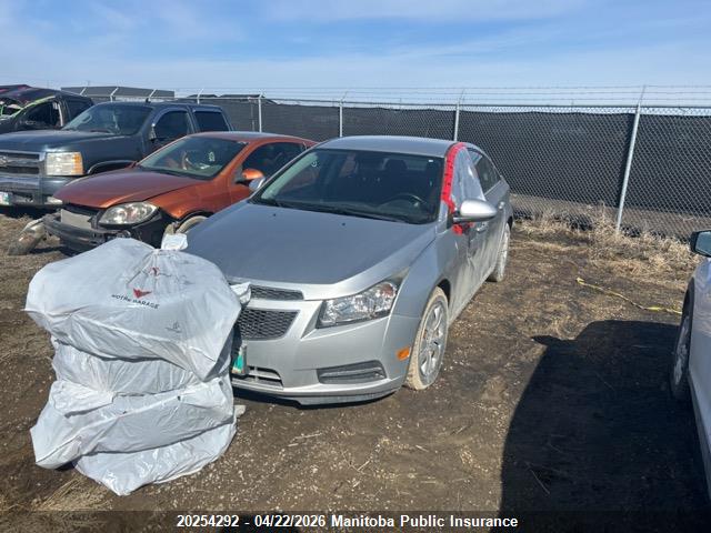 20254292 :رقم المزاد ، 1G1PC5SB8E7301754 vin ، 2014 Chevrolet Cruze Lt Turbo مزاد بيع