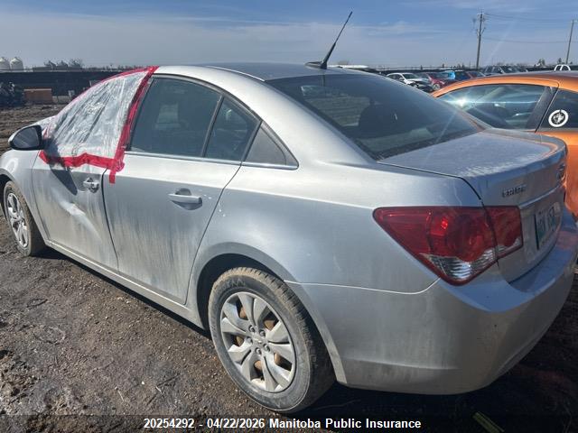 20254292 :رقم المزاد ، 1G1PC5SB8E7301754 vin ، 2014 Chevrolet Cruze Lt Turbo مزاد بيع