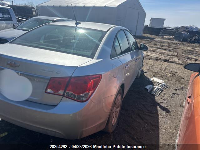 20254292 :رقم المزاد ، 1G1PC5SB8E7301754 vin ، 2014 Chevrolet Cruze Lt Turbo مزاد بيع