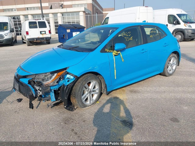 Toyota COROLLA SE 2020 JTNK4RBE5L3099164 Image 2