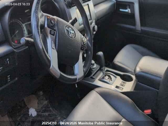 2015 Toyota 4runner Sr5 V6 მანქანა იყიდება აუქციონზე, vin: JTEBU5JR4F5239064, აუქციონის ნომერი: 20254310