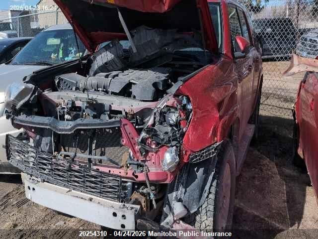 2015 Toyota 4runner Sr5 V6 მანქანა იყიდება აუქციონზე, vin: JTEBU5JR4F5239064, აუქციონის ნომერი: 20254310